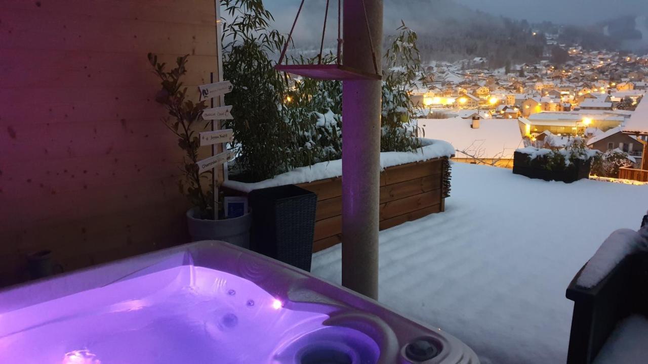 Au Nid Cosy D'Isa A Gerardmer Vosges - Spas Privatifs Esterno foto