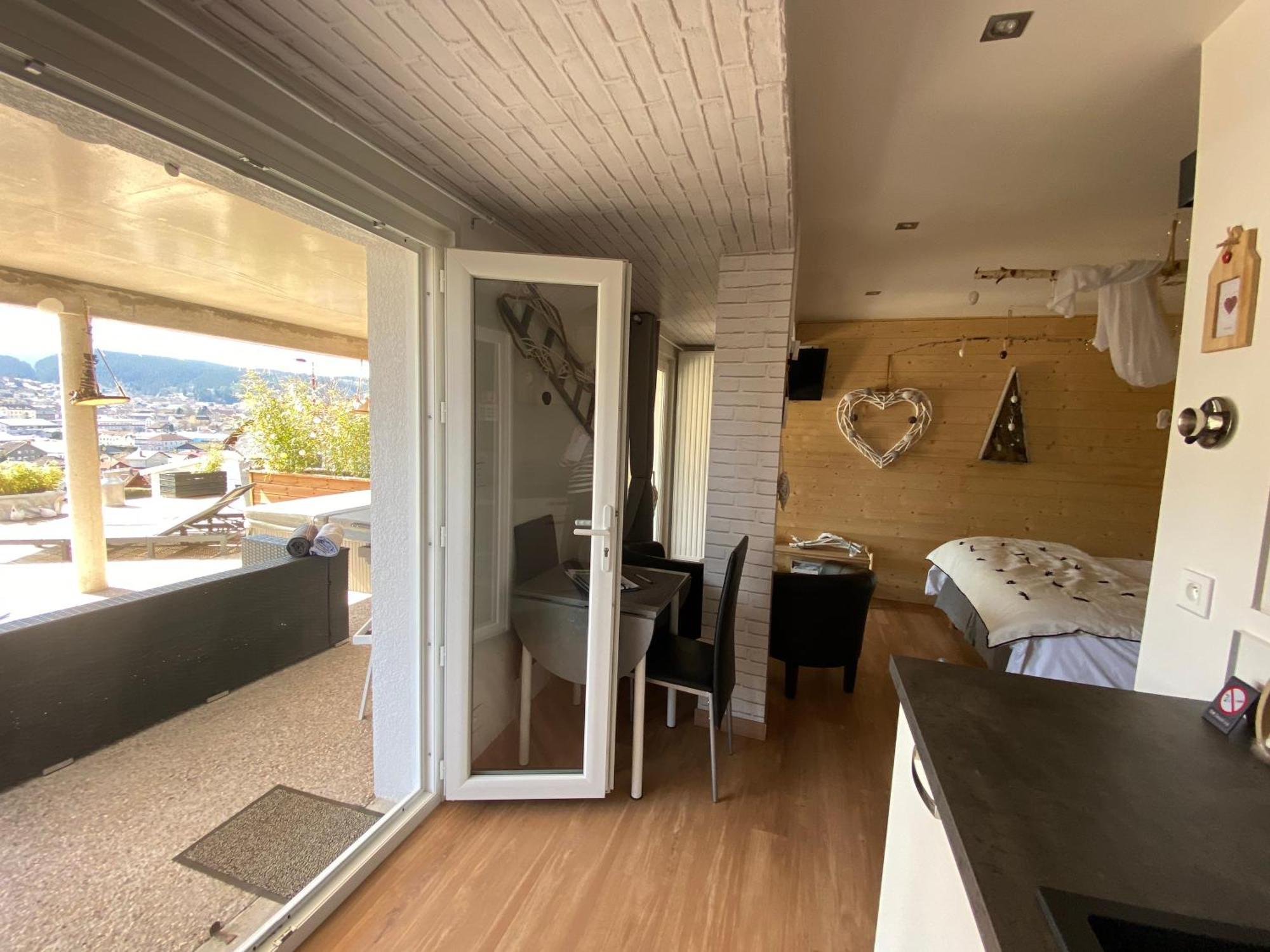 Au Nid Cosy D'Isa A Gerardmer Vosges - Spas Privatifs Esterno foto