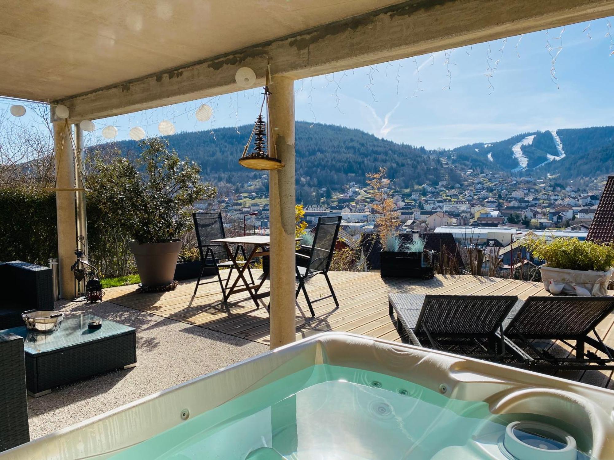 Au Nid Cosy D'Isa A Gerardmer Vosges - Spas Privatifs Esterno foto