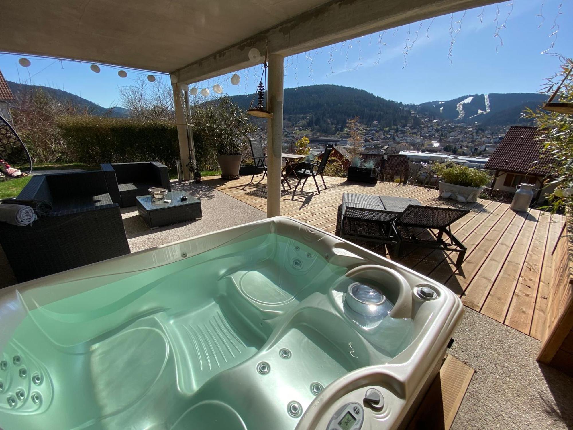 Au Nid Cosy D'Isa A Gerardmer Vosges - Spas Privatifs Esterno foto